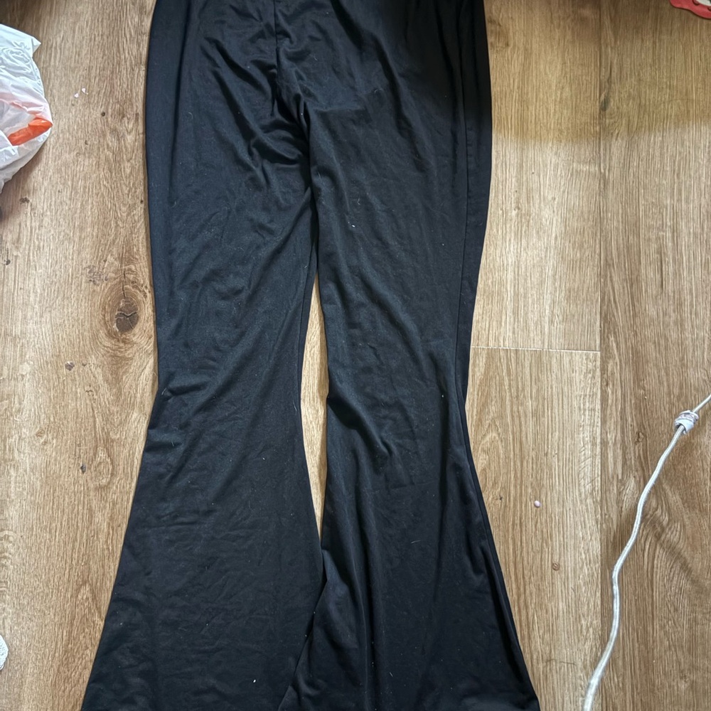 Elegant Black Flare Pants